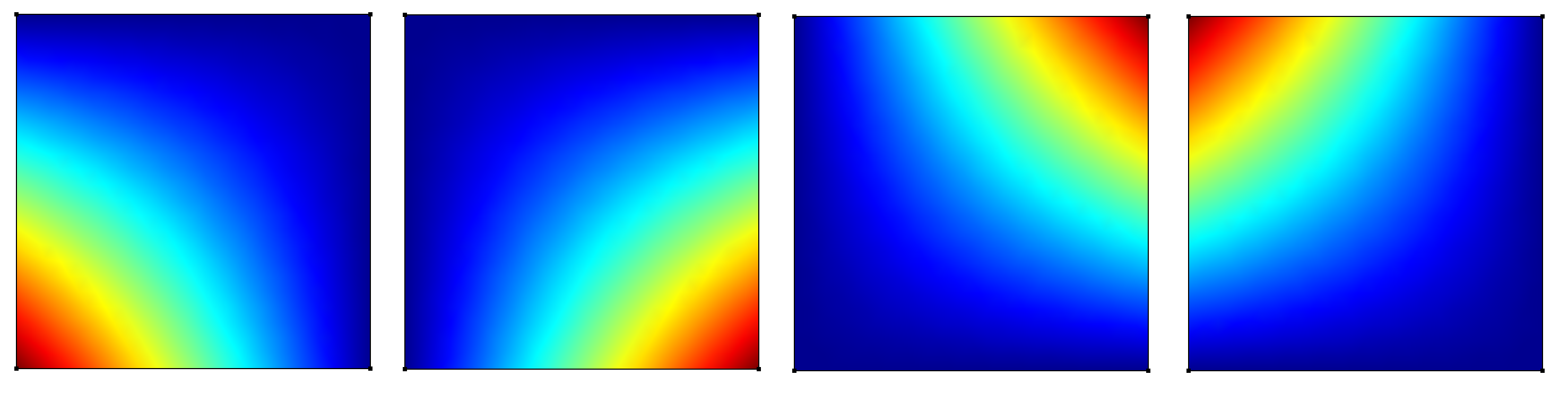 Fonctions de base Langrange sur quandrangle